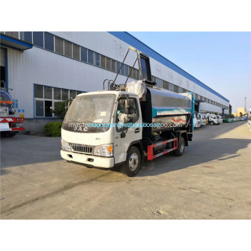 Dongfeng stainless steel body kitchen garbage truck